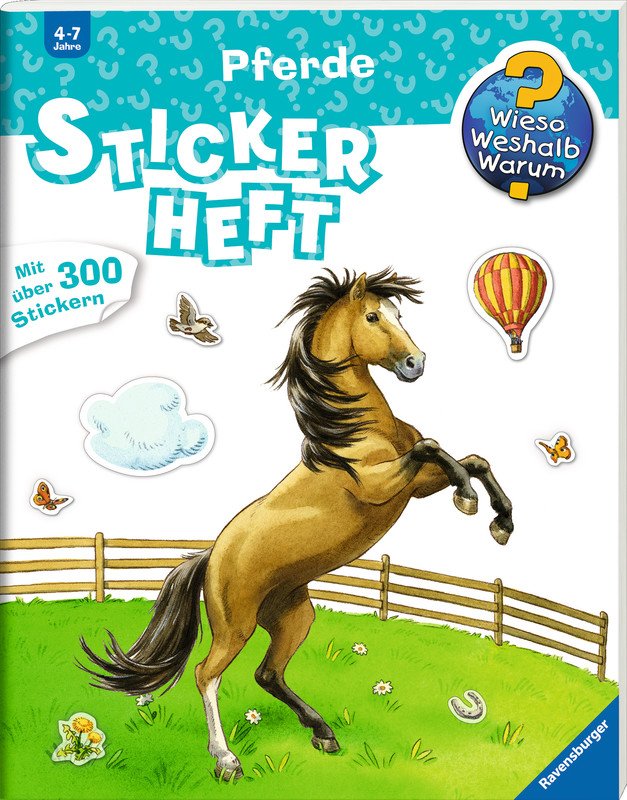 Ravensburger Stickerheft Pferde Pic1
