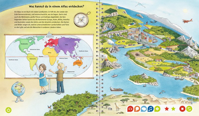Ravensburger tiptoi Buch Mein grosser Weltatlas Pic2