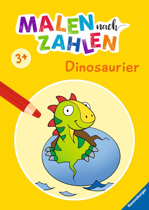 RAVENSBURGER Malbuch Malen nach Zahlen Pic1