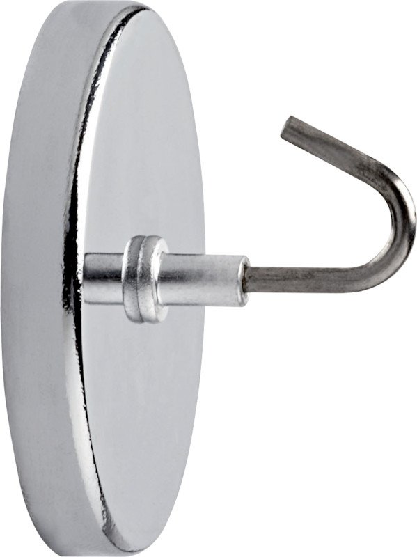 Maul Magnet mit Haken 52mm nickel Pic1