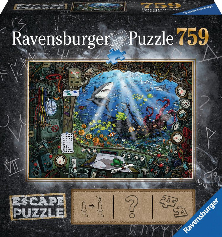 Ravensburger Escape Puzzle U-Boot Pic1