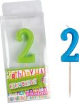 Trendhaus Bougies avec chiffre 2