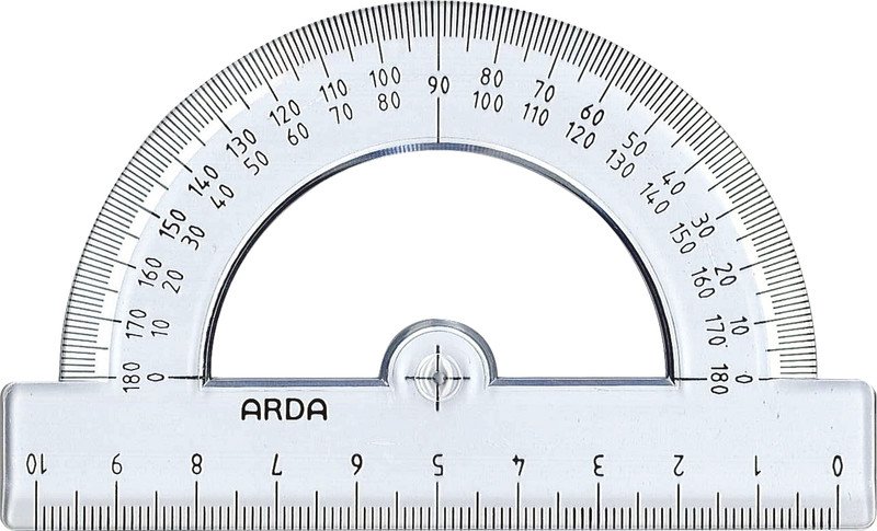 Arda Transporteur 180° 10 cm Pic1