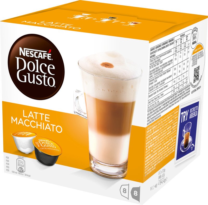 Nescafé Dolce Gusto Latte Macchiato à 2 x 8 Kapseln Pic1