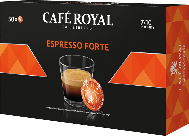 Café Royal Office Pad Espresso Forte à 50 Office Pads Pic1