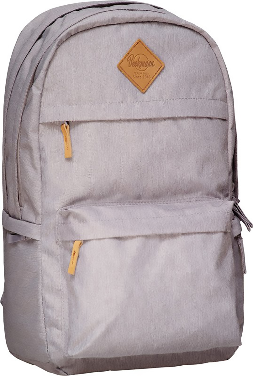 Beckmann Rucksack College grey Pic1