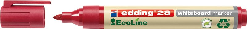 Edding Whiteboard Marker EcoLine 28-2 rot Pic1