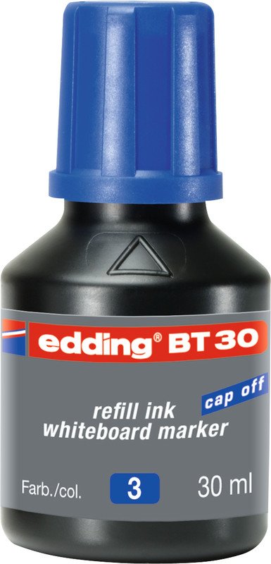 Edding Nachfülltusche Whiteboard Marker 30ml BT30-3 blau Pic1