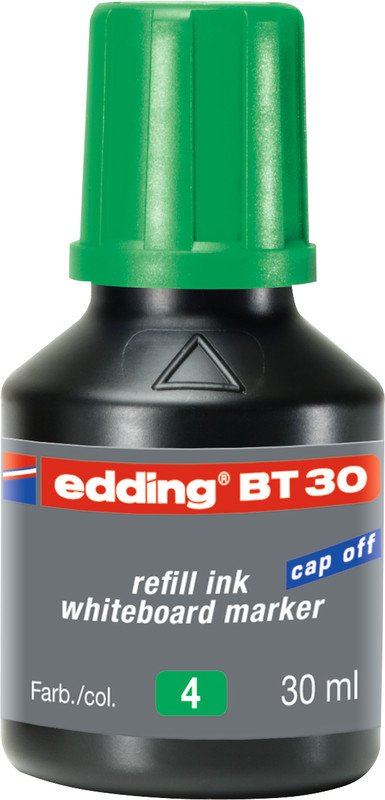 Edding Nachfülltusche Whiteboard Marker 30ml BT30-4 grün Pic1