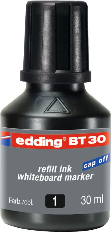 Edding Nachfülltusche Whiteboard Marker 30ml BT30-1 schwarz Pic1