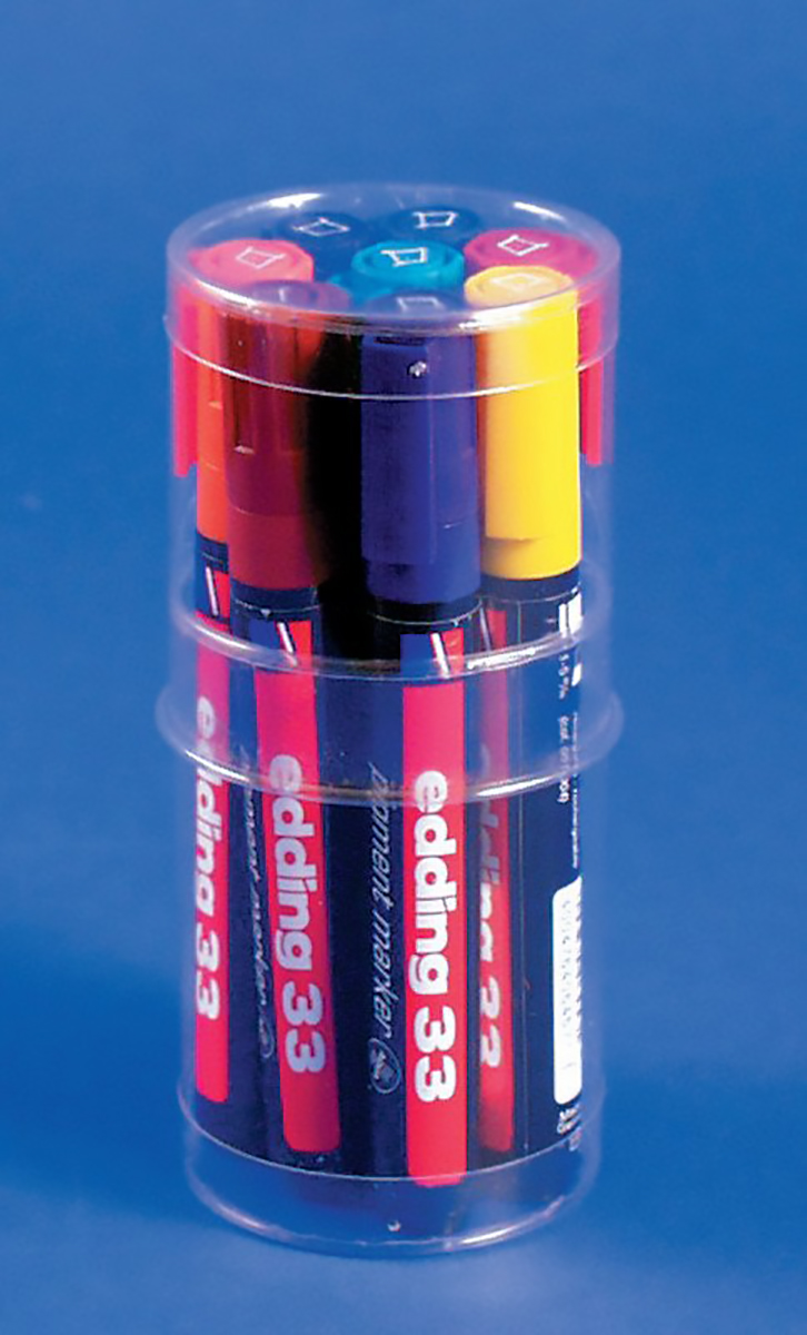 Edding Brilliant Paper Marker 33 1-5mm nachfüllbar 8er Set Pic1