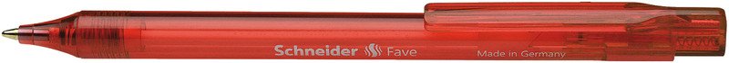 Schneider Kugelschreiber Fave rot Pic1