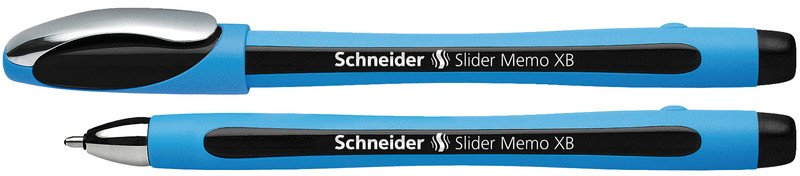 Schneider Kugelschreiber Slider Memo XB schwarz Pic1