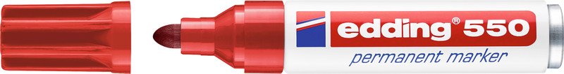 Edding Permanent Marqueur 550 3-4mm rechargeable Pic1