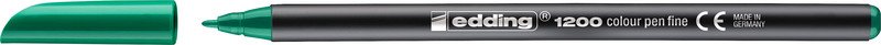 Edding Faserschreiber 1200 1-3mm grün Pic1