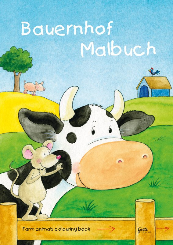 Grätz Verlag Malbuch Bauernhof Pic1