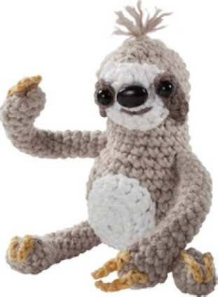 Folia Mini-set à crocheter Paresseux Pic3