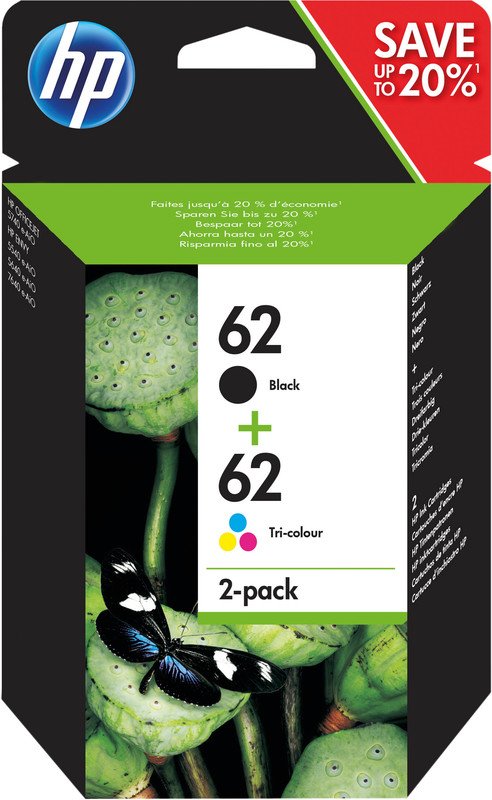 HP InkJet 62 color Multipack Pic1