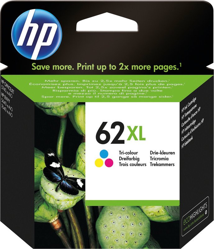 HP InkJet 62XL color Pic1