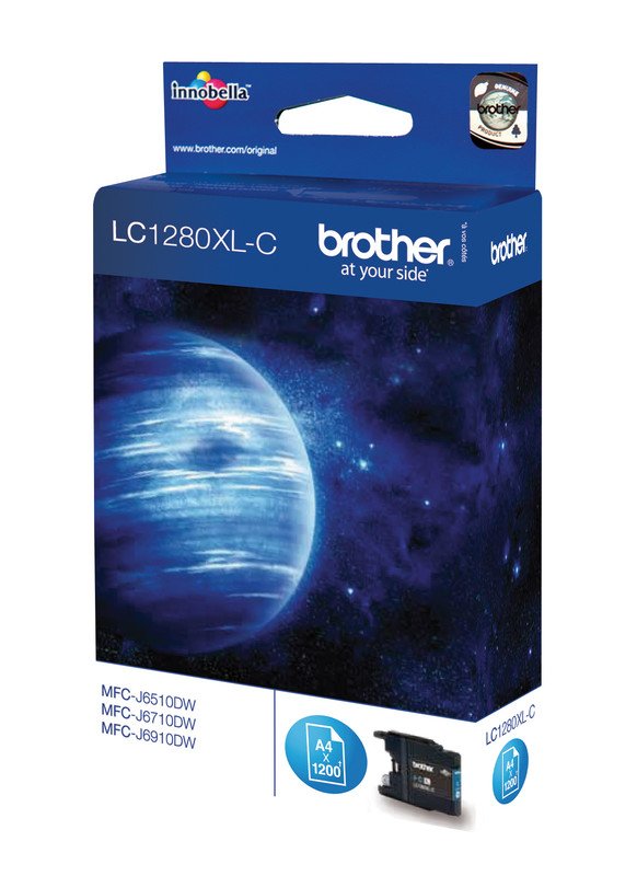Brother InkJet LC-1280XLC cyan Pic1