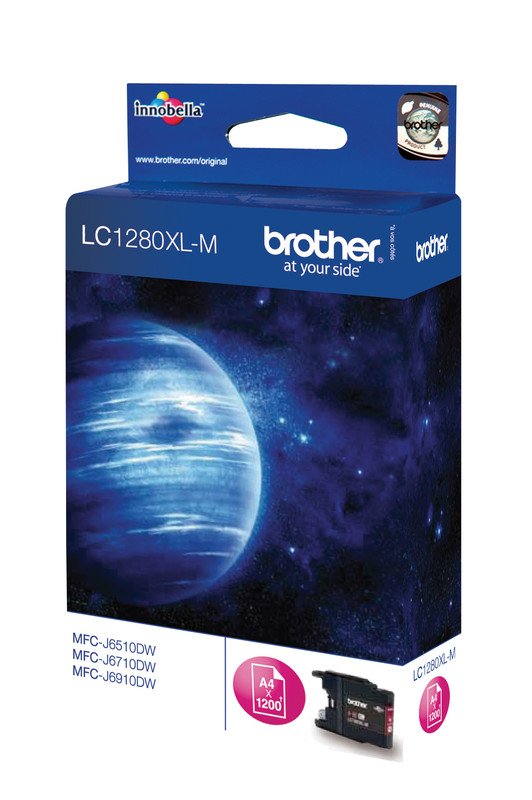 Brother InkJet LC-1280XLM magenta Pic1