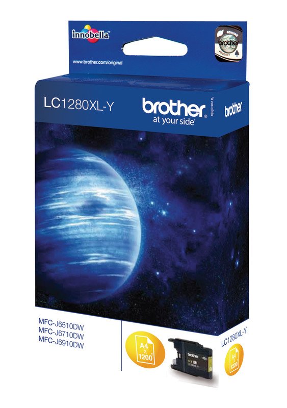 Brother InkJet LC-1280XLY yellow Pic1