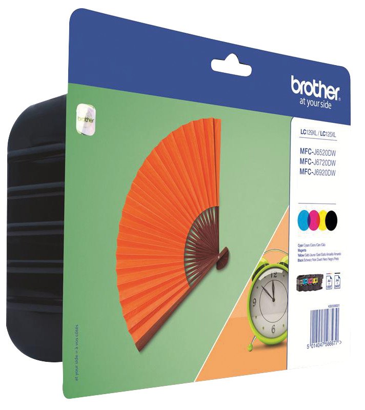 Brother InkJet Value Pack LC-129VAL XL CMYBK Pic1