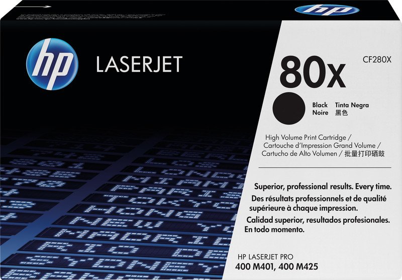 HP Toner 80X schwarz Pic1