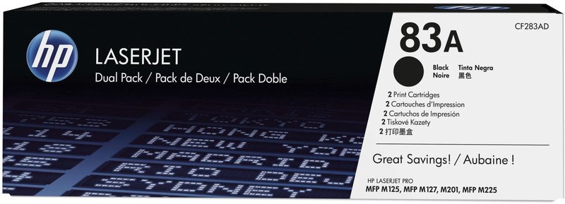 HP Toner 83A schwarz Doppelpack Pic1