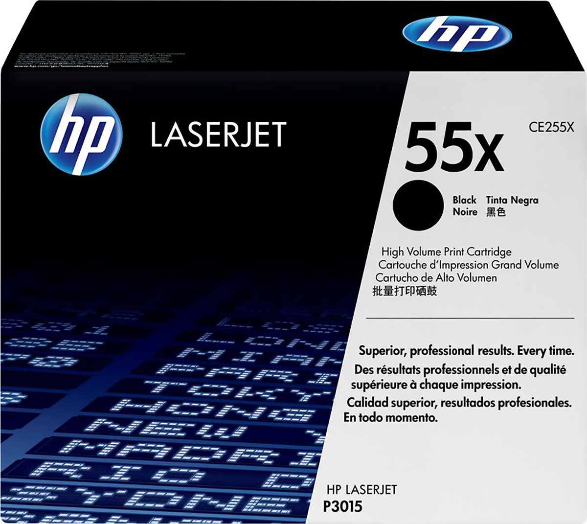 HP Toner 55X schwarz Pic1