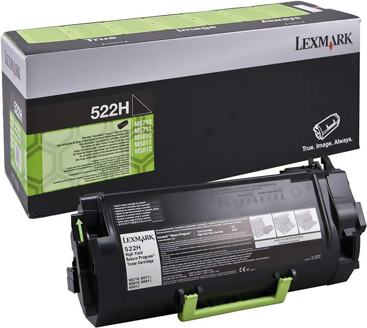 Lexmark Toner 52D2H00 schwarz Prebate Pic1