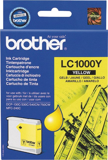 Brother InkJet LC-1000Y yellow Pic1