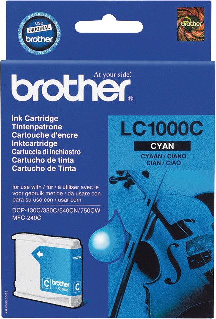 Brother InkJet LC-1000C cyan Pic1