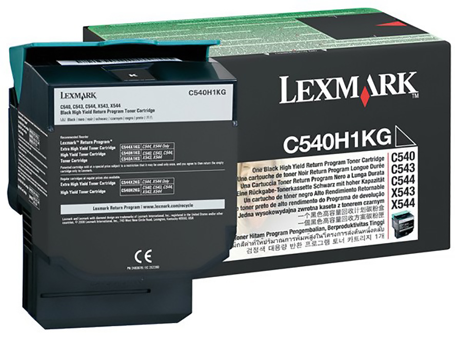 Lexmark Toner C540H1KG schwarz Pic1