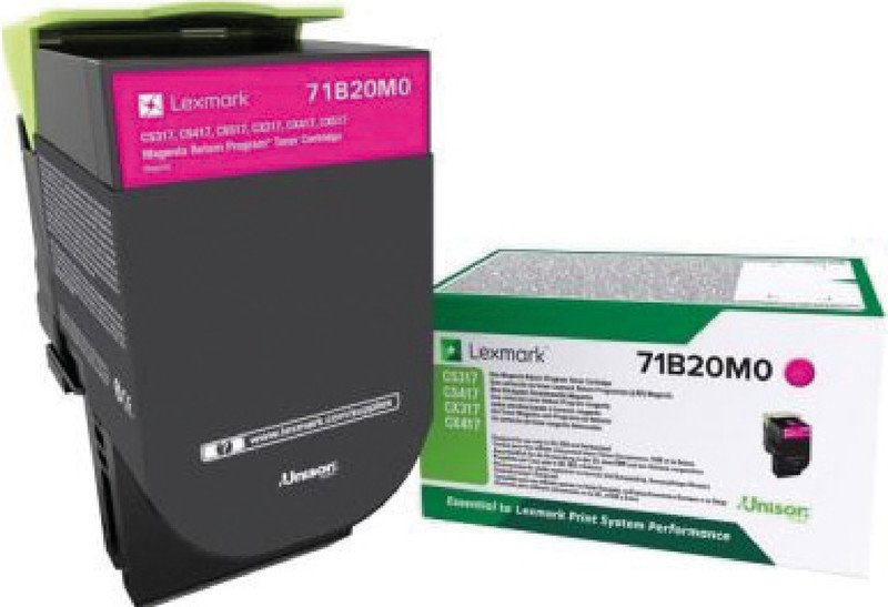 Lexmark Toner 71B20M0 magenta Pic1