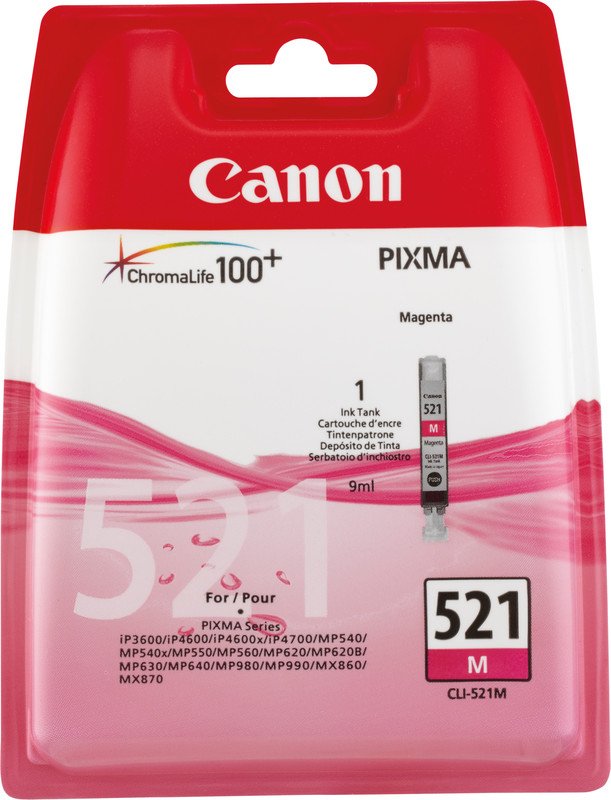 Canon InkJet CLI-521M magenta Pic1