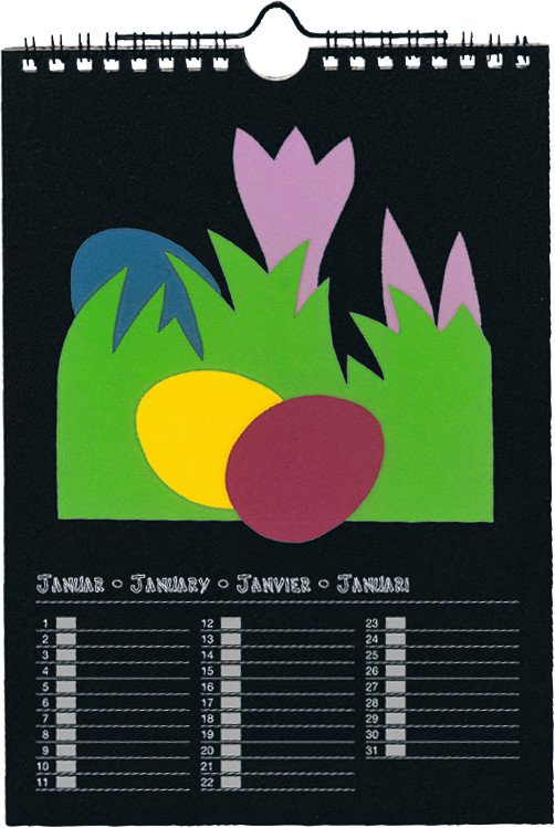 Folia Bastel-Dauerkalender 17x24cm Pic2