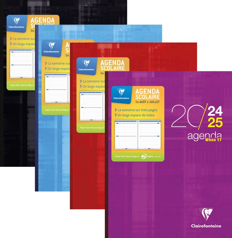 Agenda scolaire CLAIREFONTAINE When 17, 2025 Pic1