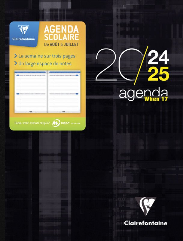 Agenda scolaire CLAIREFONTAINE When 17, 2025 Pic2
