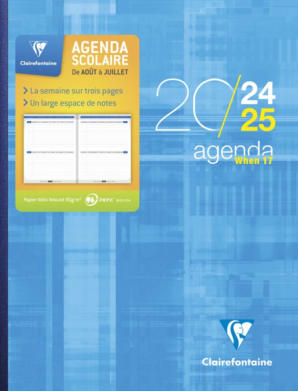 Agenda scolaire CLAIREFONTAINE When 17, 2025 Pic3