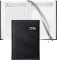 Biella agenda commercial A5 Executive 2026 1J/1P noir