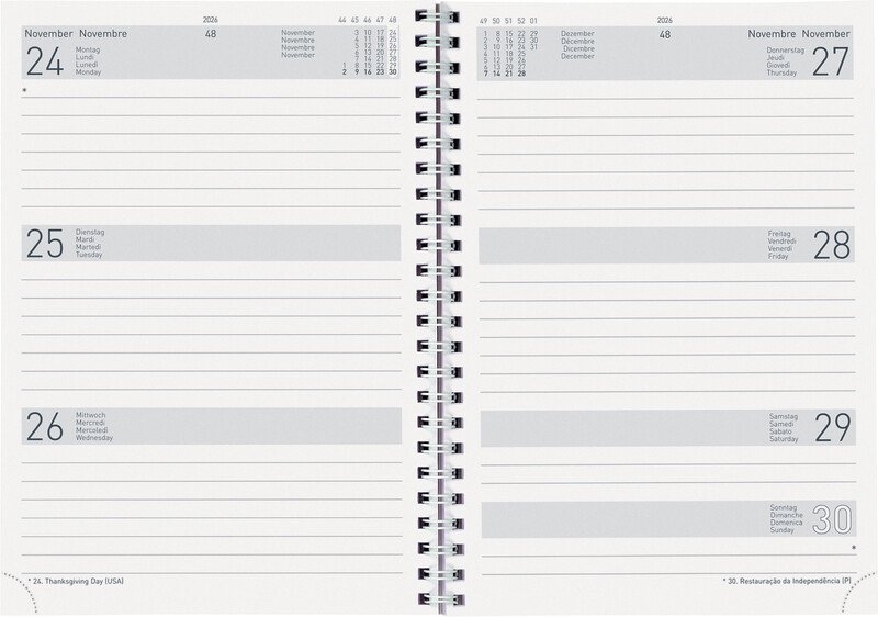 Biella Agenda commercial DispoTerm 2026 1S/2P cylar WireO Pic2