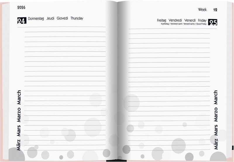 Biella Agenda scolaire 12x16.5cm 2026 1J/1P Pic2