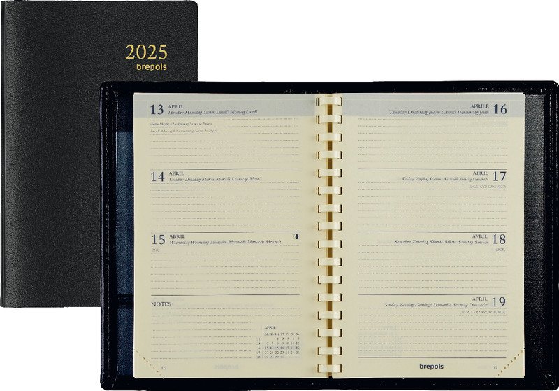 Brepols Taschenagenda Delta 834 1W/2S assortiert Pic1