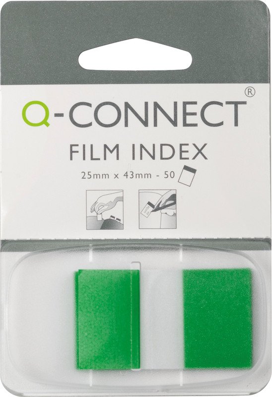 Connect Index Marker 25x43mm grün Pic1