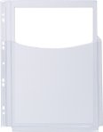 Connect Faltentasche A4 teildeckend PVC 180my à 5