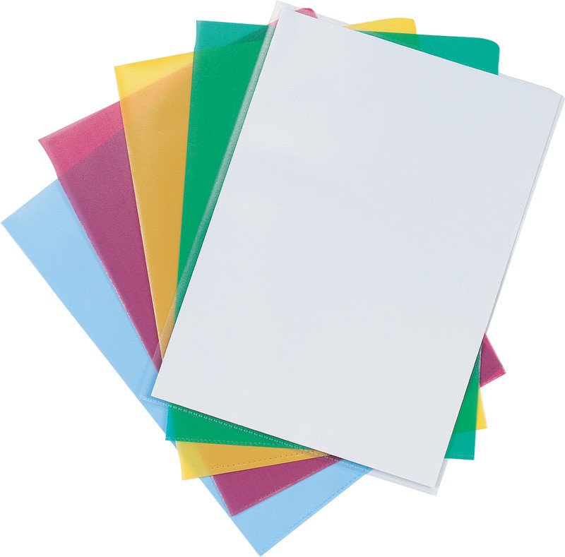 Connect Sichthüllen A4 PP genarbt 120my à 100 Pic1