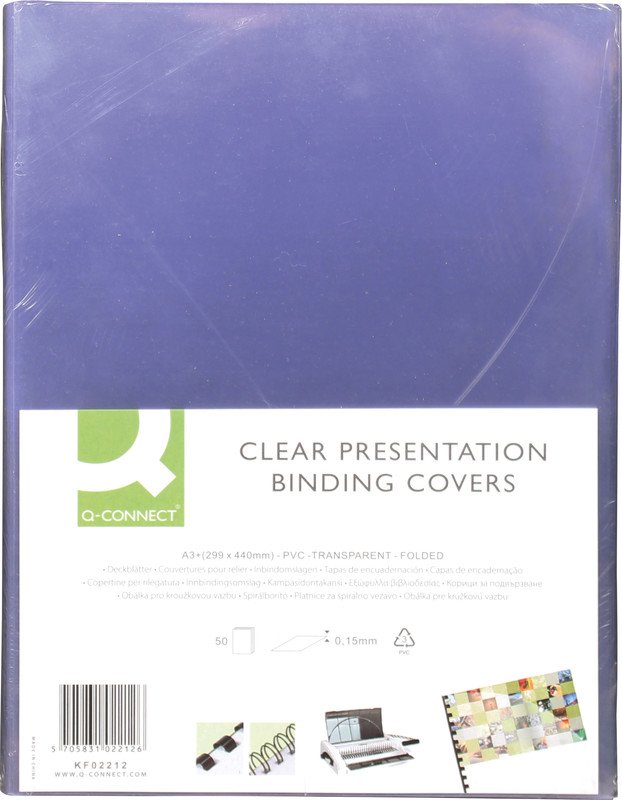Connect Sichtfalter PVC A4 150my ohne Klemmschiene à 50 Pic2