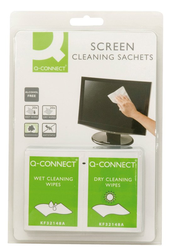 Connect TV Bildschirm Reinigungstücher Pic1
