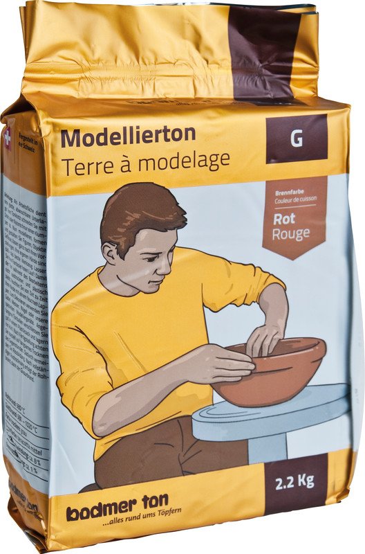 Bodmer Modellierton gold 2,2kg Pic1